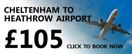 taxi cheltenham to heathrow.